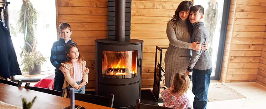 Morso Cast Iron Fireplace Insert Installation in Marina, California