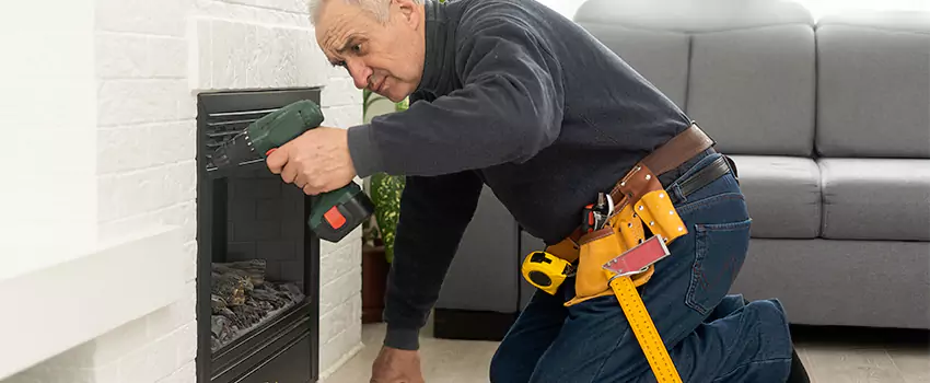 New Indoor Fireplace Installation in Marina, California