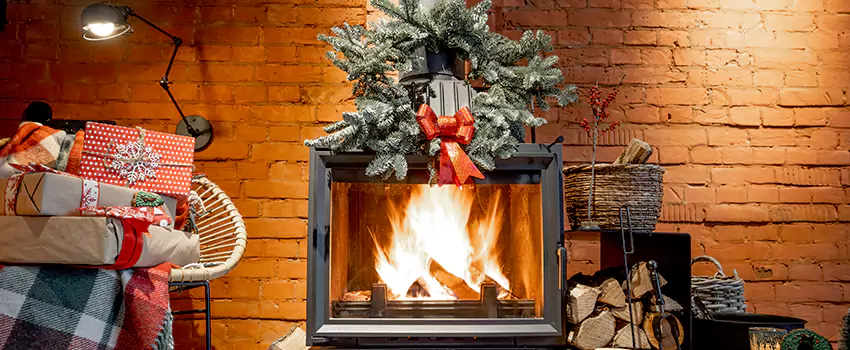 Travis Industries Linear Gas Fireplace Installation in Marina, California