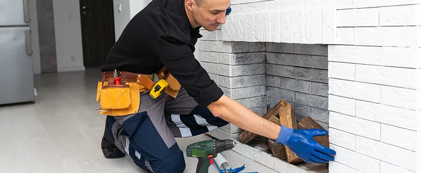 Fireplace Damaged Damper Frame Repair Services in Marina, California