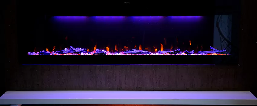 Dynamic Flame Color Fireplace Installation in Marina, CA