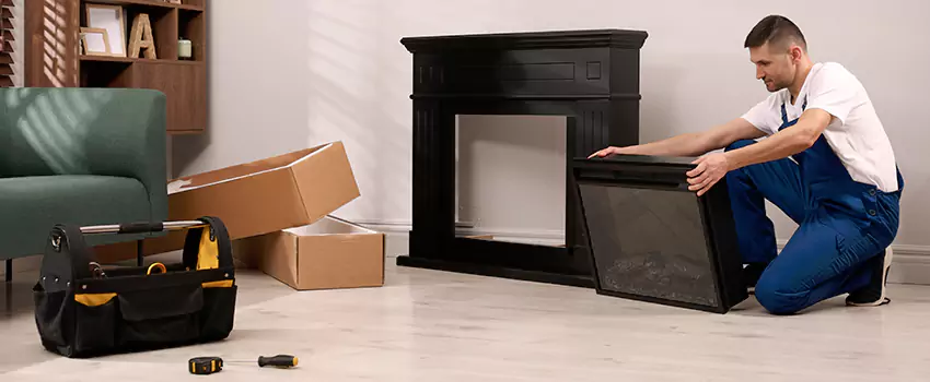 Old Rusted Metal Fireplace Repair And Replacement in Marina, CA
